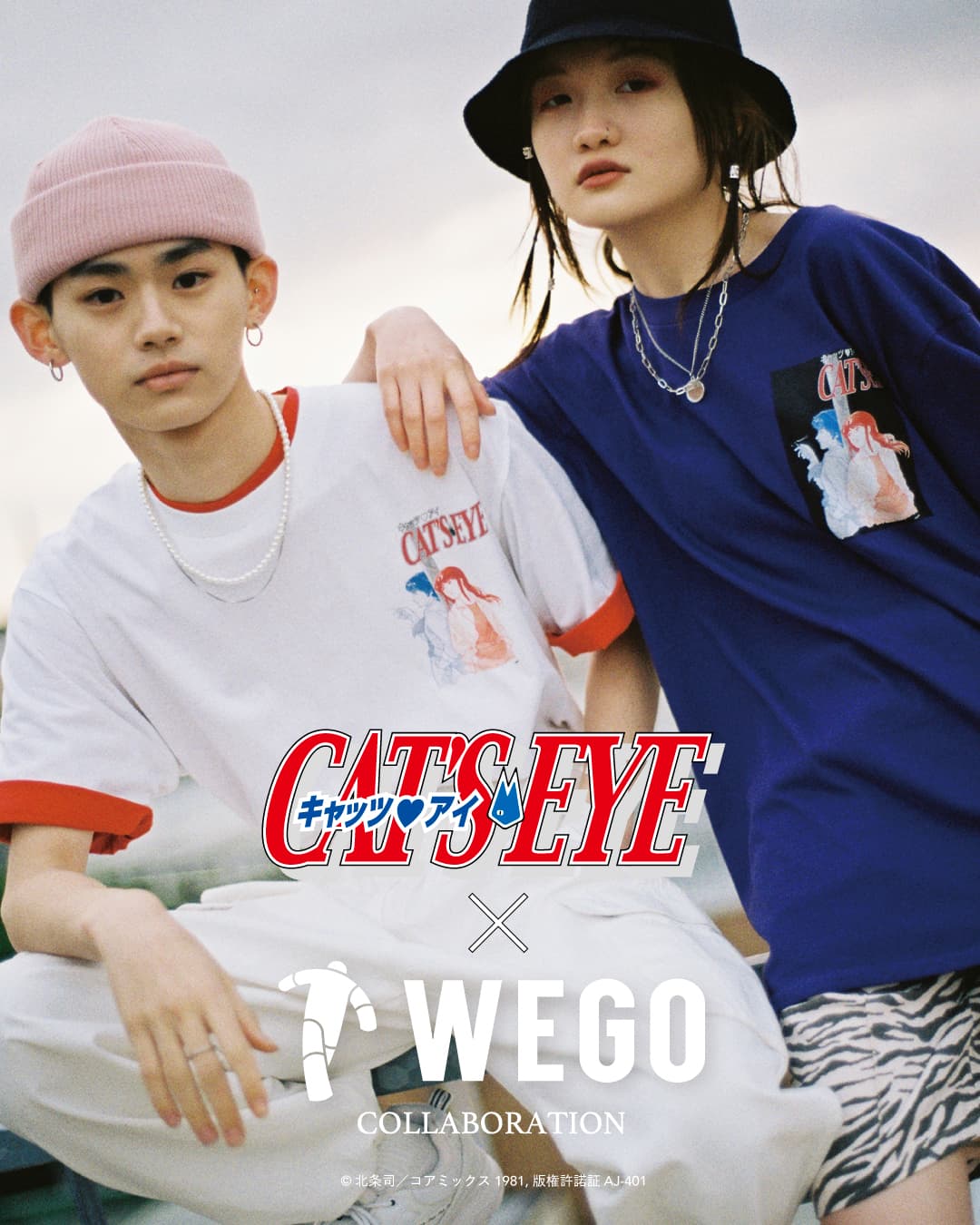 เครื่องแต่งกายจากแบรนด์ WEGO x “City Hunter” & “Cats♡I” ลดราคา!