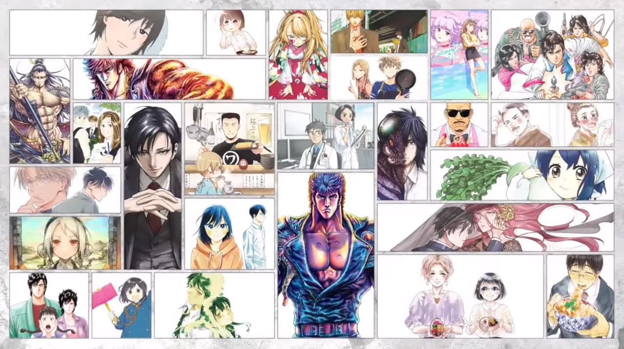 Comemorando o 10º aniversário do "Monthly Comic Zenon", as principais obras do mix agora estão disponíveis gratuitamente nas principais livrarias eletrônicas!