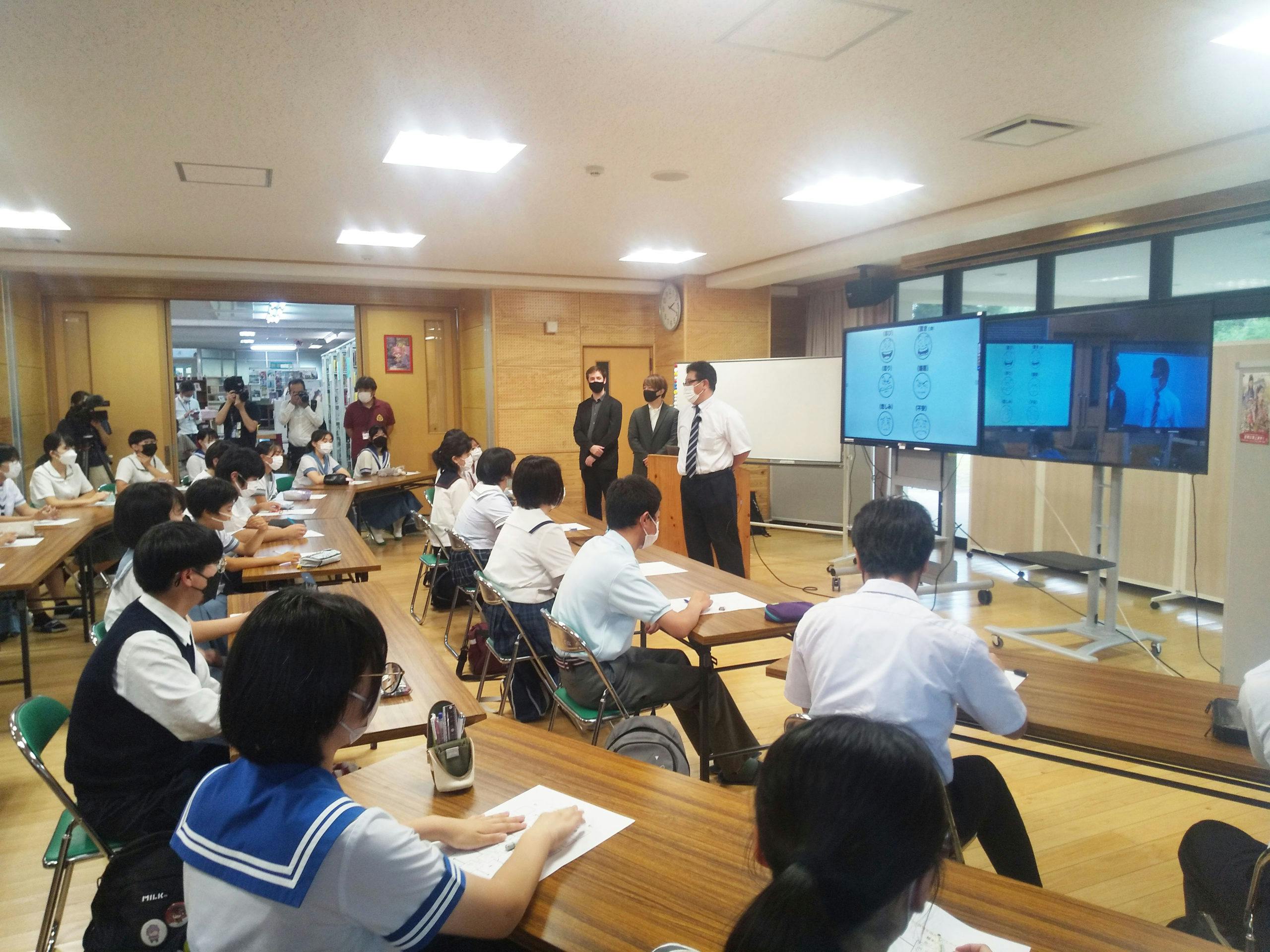 First public high school manga department to hold open school