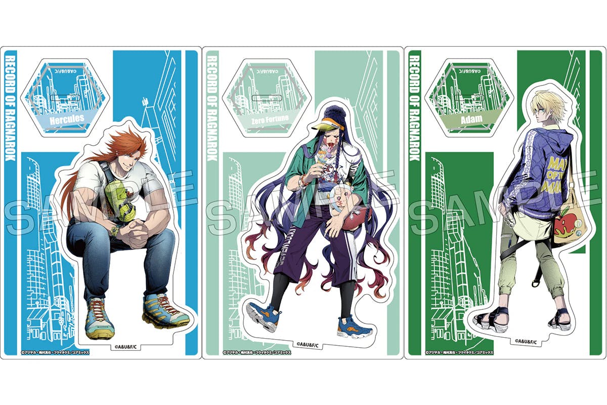 [Valkyrie of the End] Original goods <Off Shot Collection> Those 3 characters are in Inokashira Park!